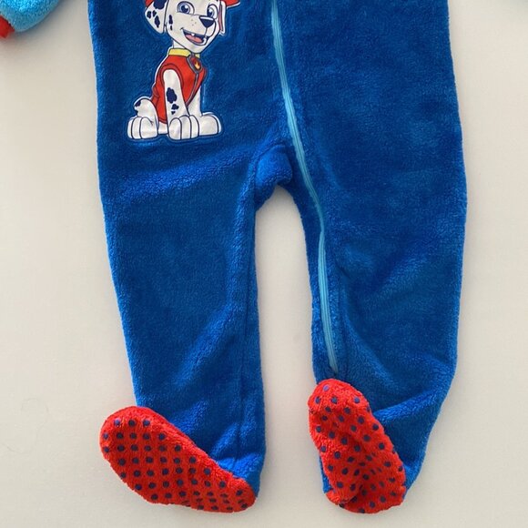 Nickelodeon Paw Patrol Marshall Footie Colourblock Pajamas 2T (92 cm) - Picture 4 of 11